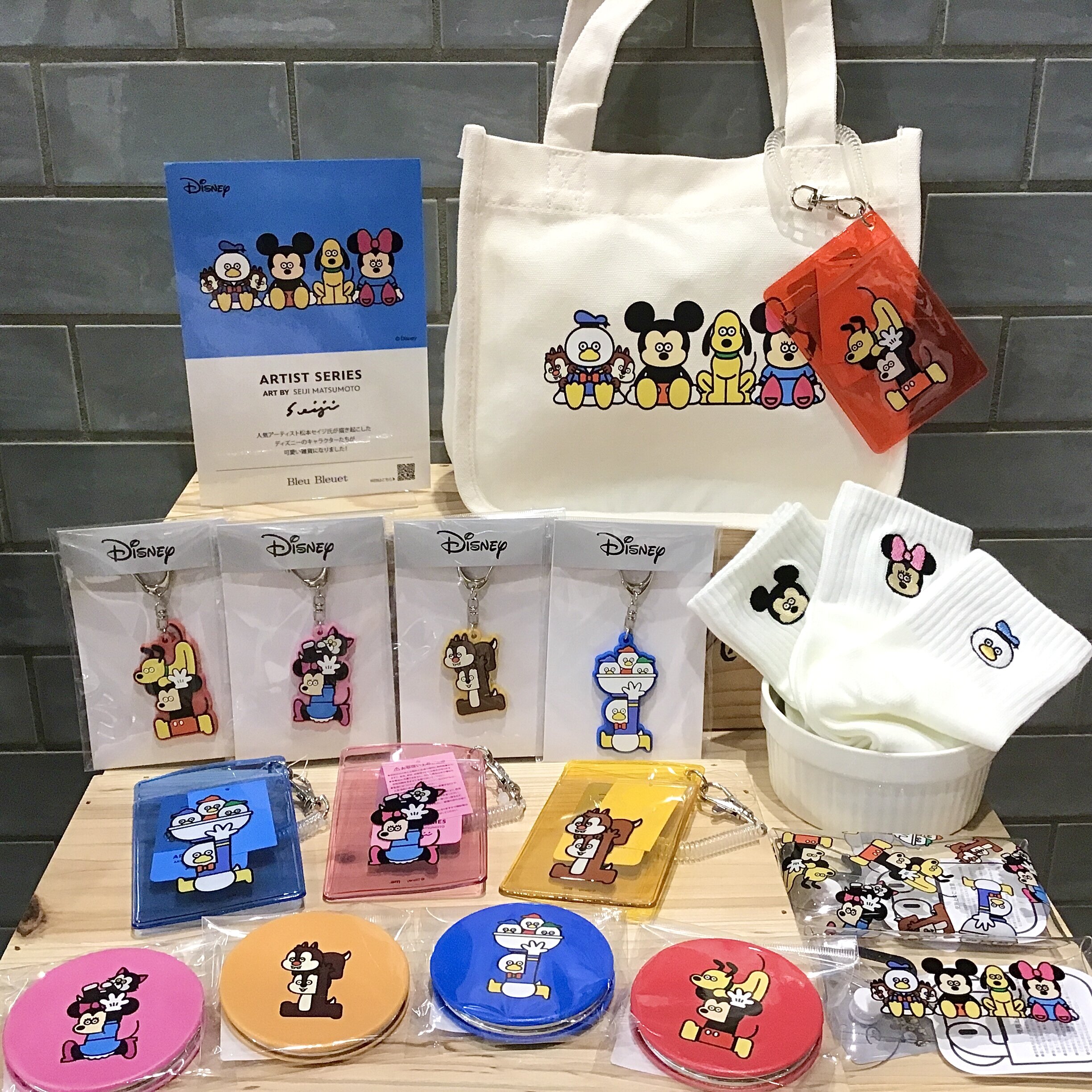 【 ミッキーマウス × マツモトセイジ 】シリーズ入荷！